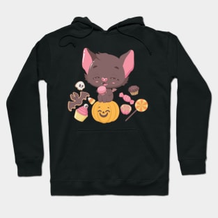 Vampire bat with sweets Hoodie